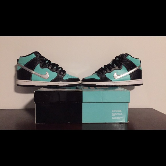 Nike Dunk High PRM SB aka Tiffany SB High - Picture 3 of 4
